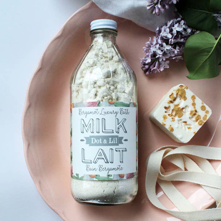 Bergamot Milk Bath for wholesale by Dot & Lil
