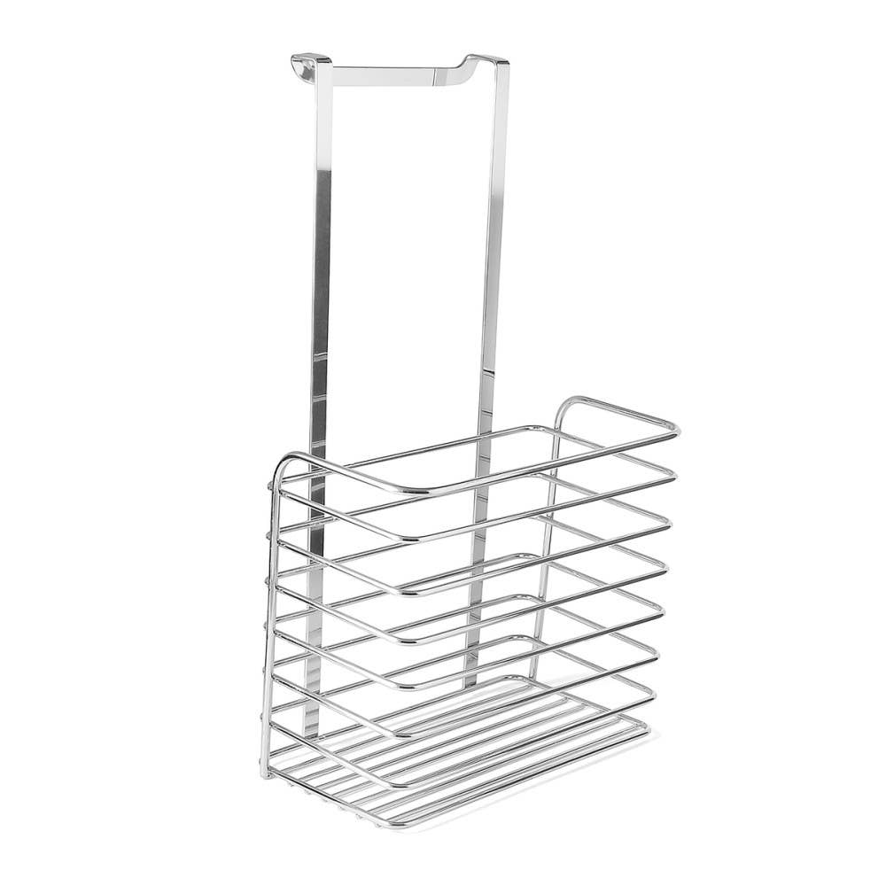 YBM HOME INC. - Vente Rangements/organisateurs de cuisine - Organiseur chromé à placer au-dessus de la porte2