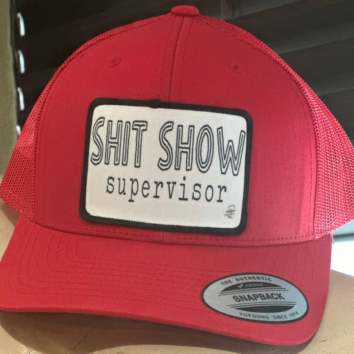 Shitshow Supervisor Hat (mehrere Farboptionen) für den Großhandel von Crooked Halo