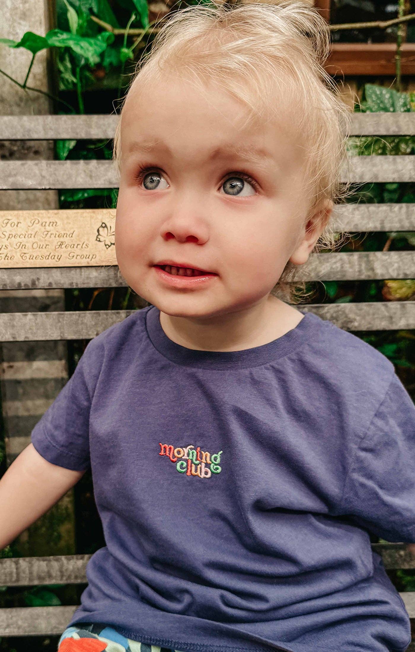 Morning Club Clothing – wholesale T-shirt – Kids – Essential Embroidered Organic Cotton Childrens T-Shirt9