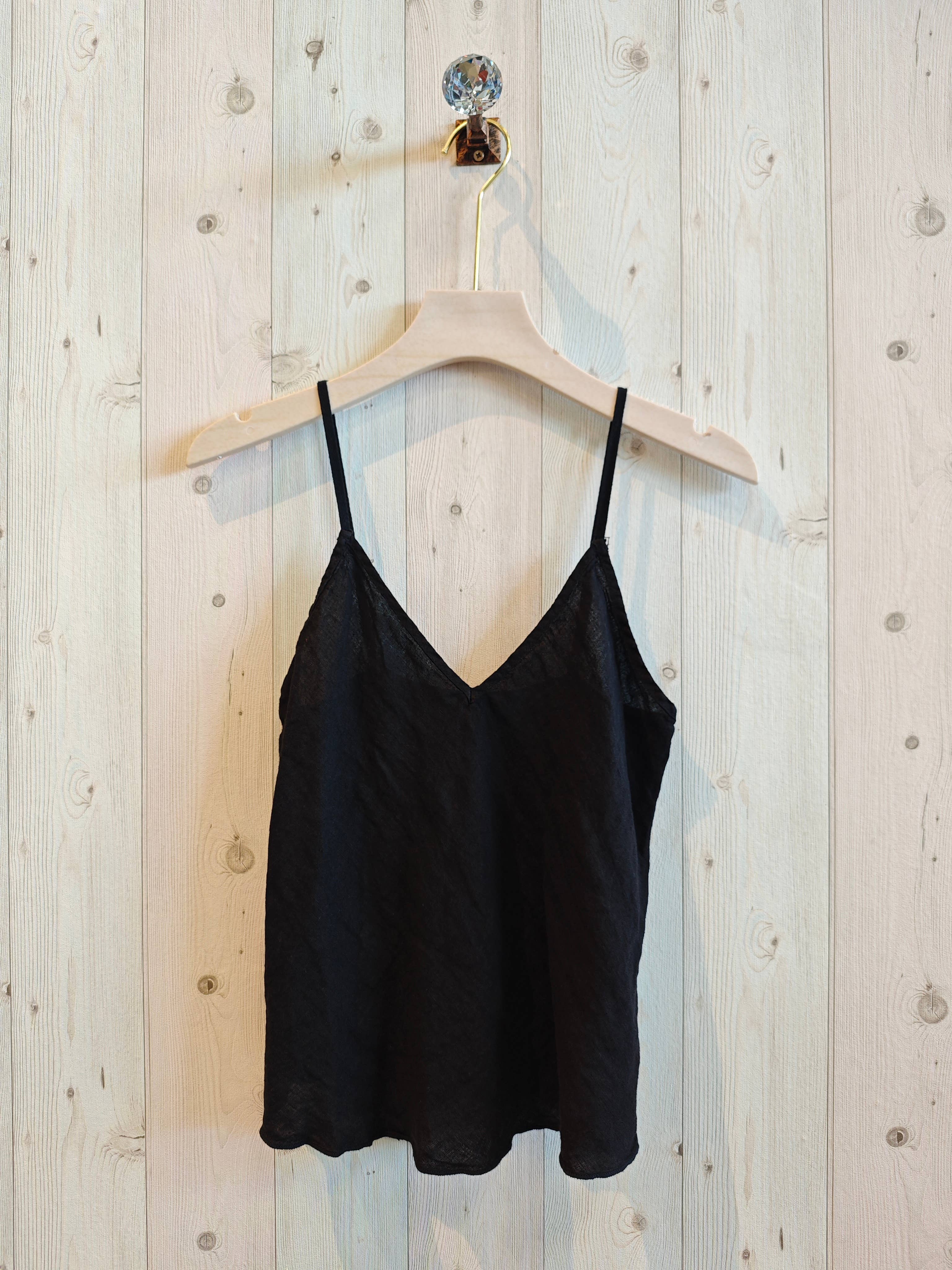 Linen & More - Wholesale Camisole - Dames - REF 22943 linnen tanktop met koordsluiting, 100% linnen18