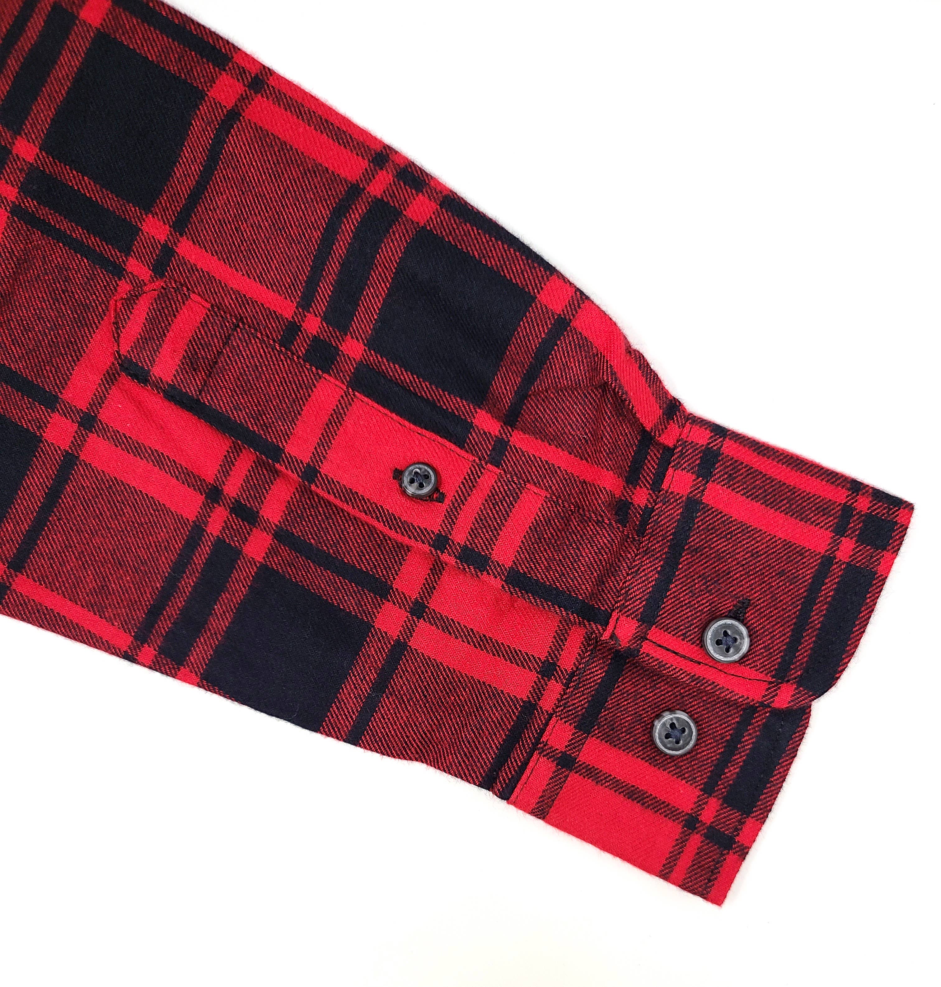 I-Wear Brands - Wholesale Button Down Shirt - Men's - Men's Long Sleeve Button Down Cotton Flannel Shirt13