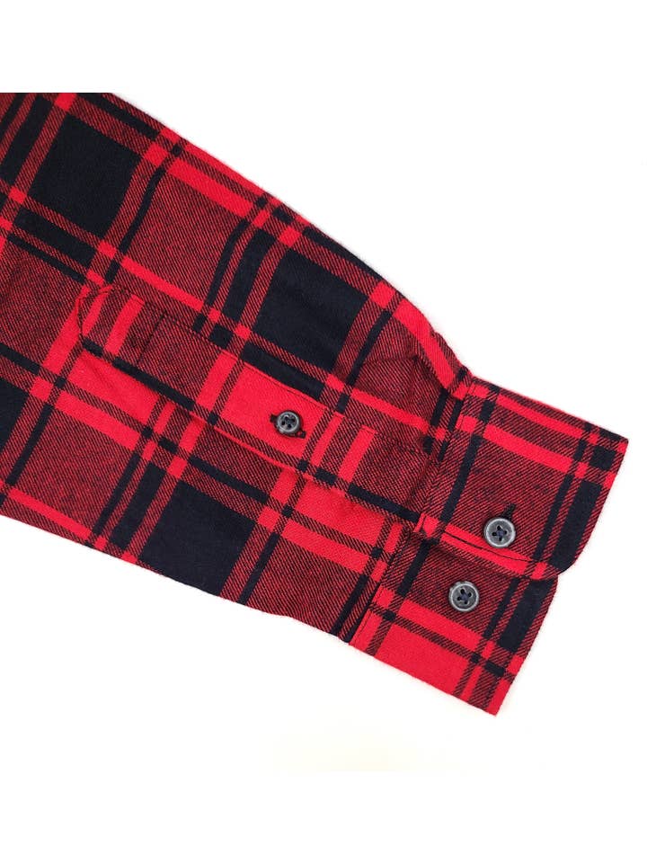 I-Wear Brands - Wholesale Button Down Shirt - Men's - 2, 3 Pack Men's Long Sleeve Button Down Cotton Flannel Shirt1