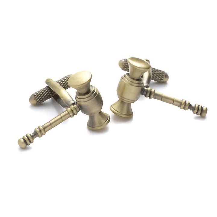 Boutons de manchette Judge Gavel pour la vente par Cufflinks Depot
