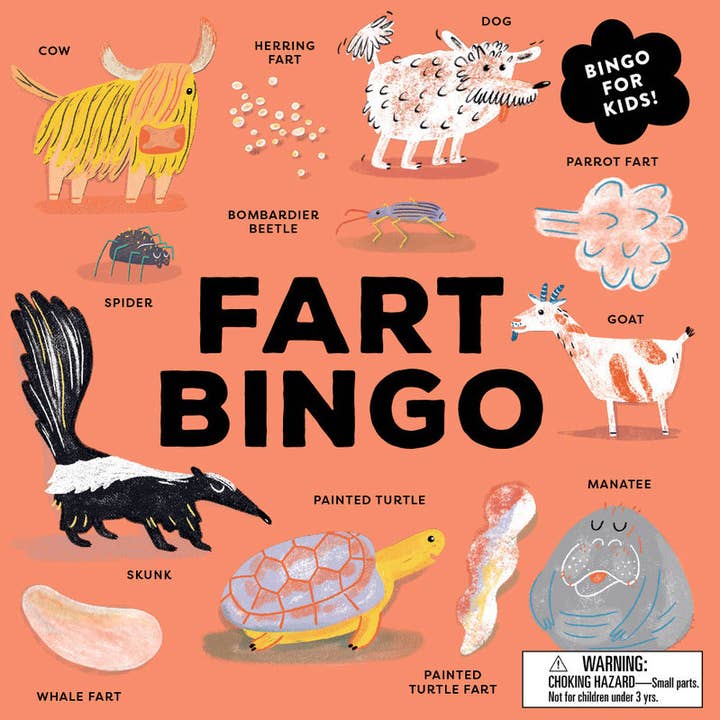 Fart Bingo for wholesale by Raincoast Distribution Group