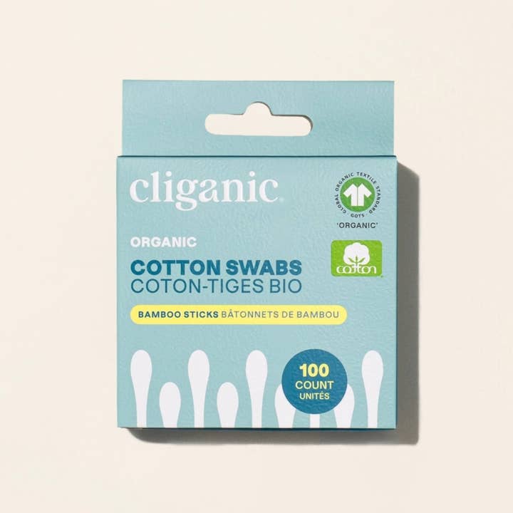 Cliganic - Wholesale Cotton Swab/Q-Tip - Organic Cotton Swabs