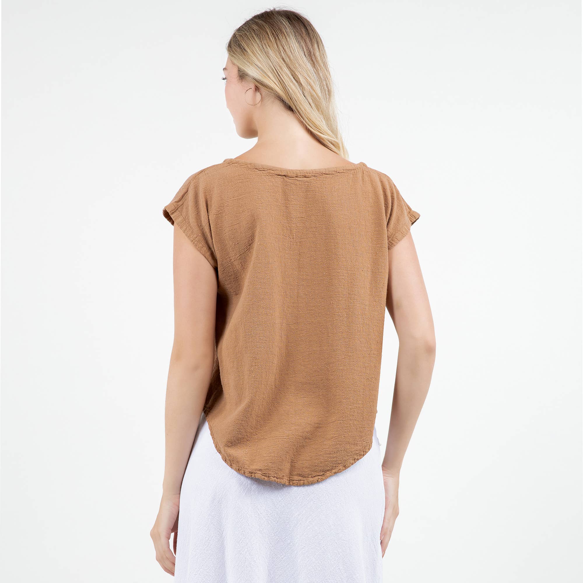 Cottonways – Großhandel Bluse – Damen – Meagan Top aus 100% — perfekte Mullgarmgarnitur aus Baumwolle26