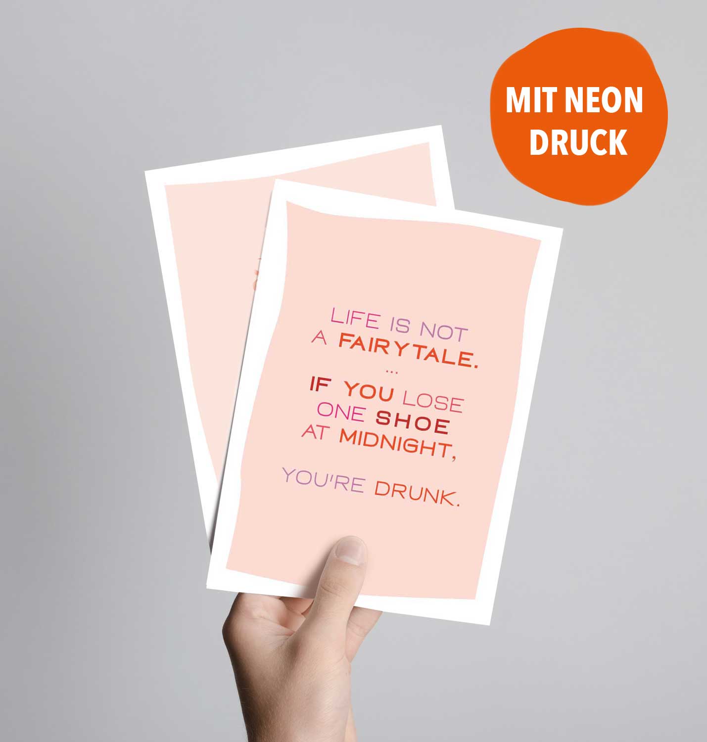 Fritzante - Wholesale Postcard - Life Is Not a Fairytale Postcard1