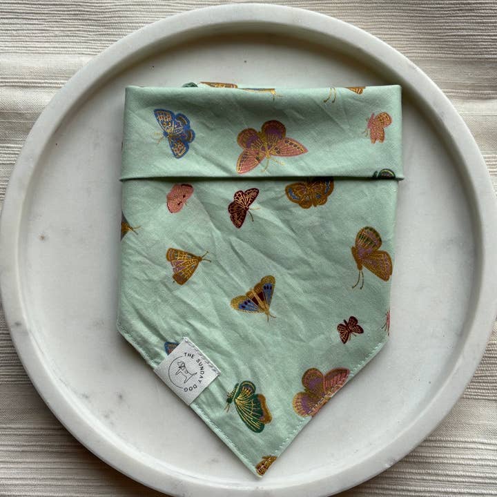 Butterfly Bliss Bandana for wholesale by The Sunday Dog