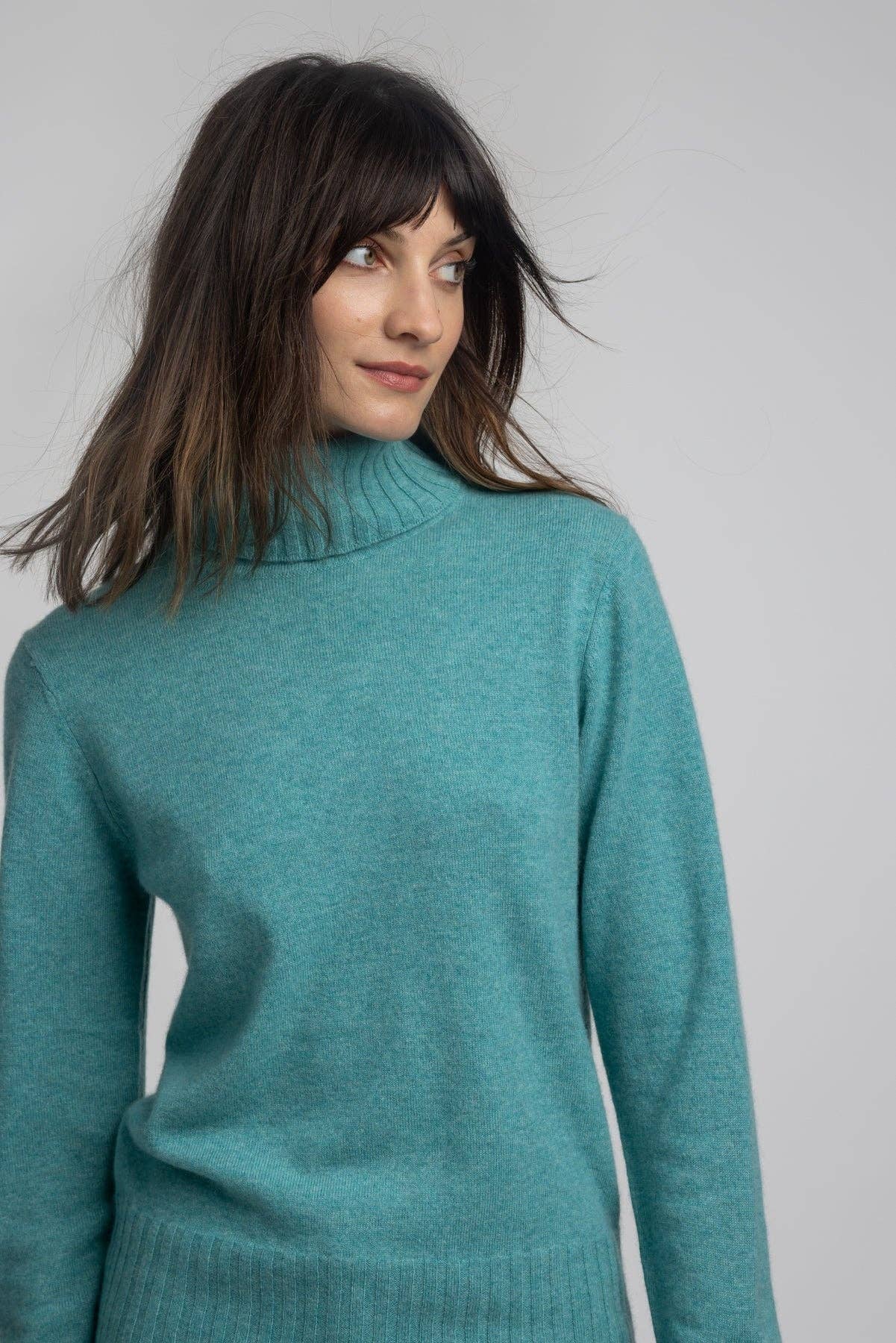 QUINN – wholesale Pullovertröja - Dam – Lauren Cashmere Polotröja21