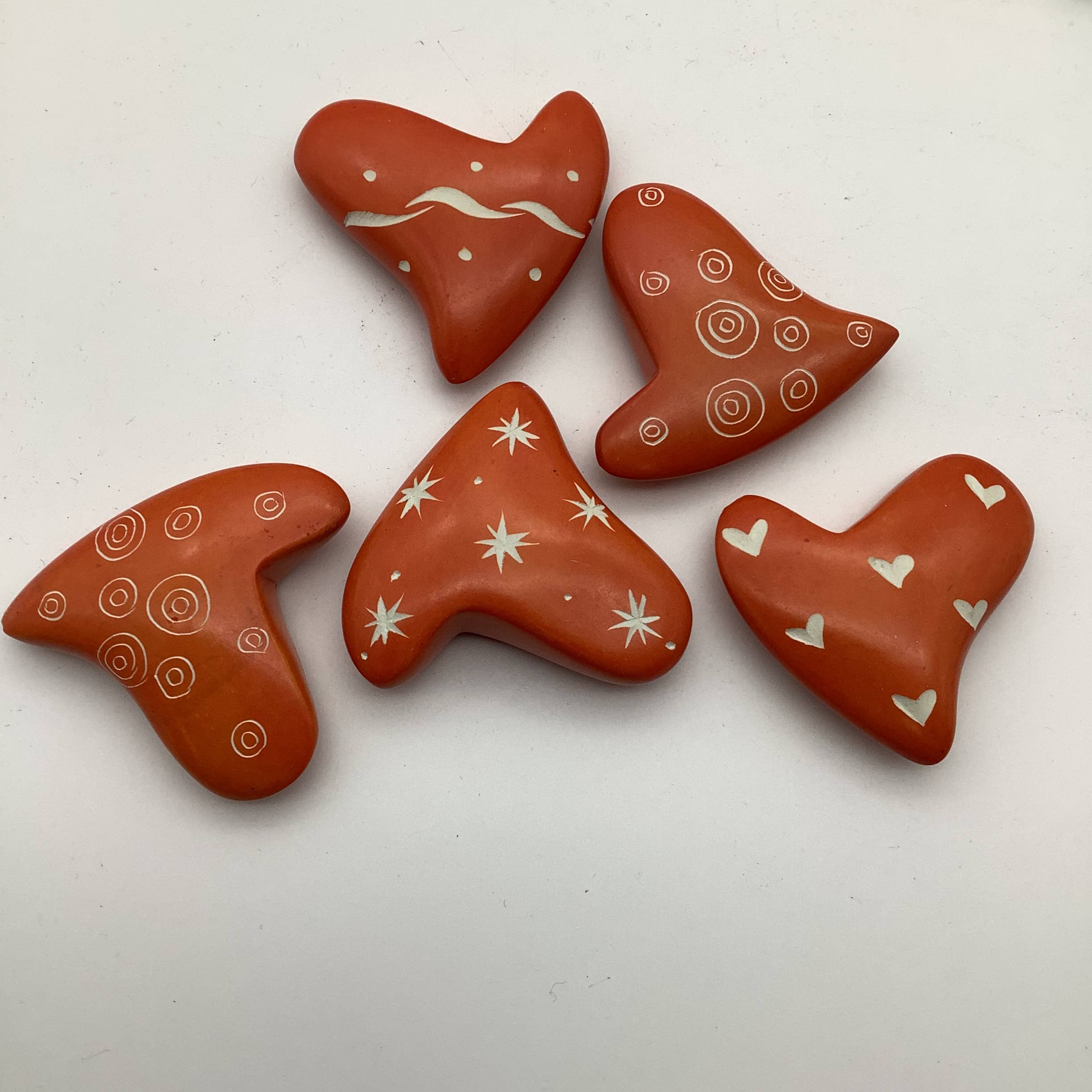 Mondo Trading Company - Wholesale Decorative Tabletop Object - Hearts- Funky-Small-Soapstone3