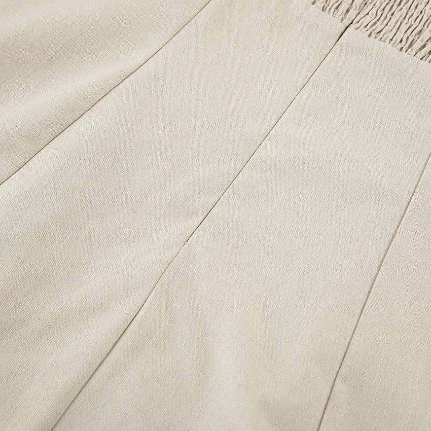 Marayn - Wholesale Dress - Women's - French Riviera Chic Linen Sundress12