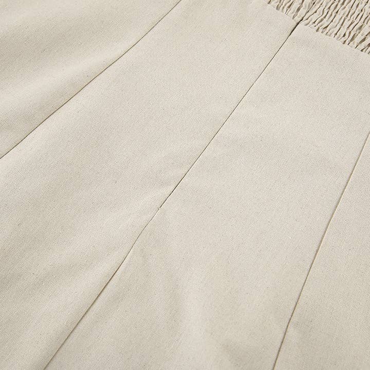 Marayn - Wholesale Dress - Women's - French Riviera Chic Linen Sundress12