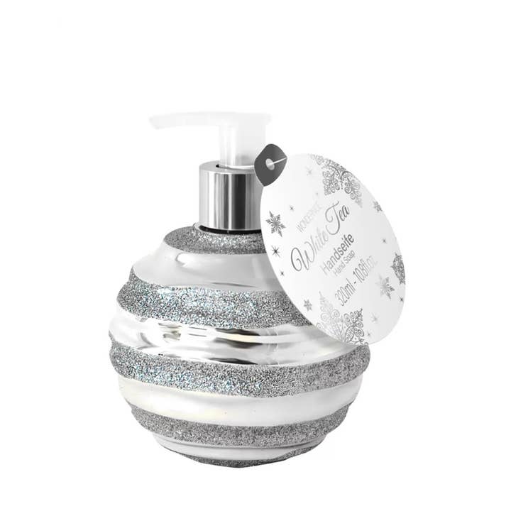 Flüssige Handseife im Spender mit silbernem Glitzer für den Großhandel von IngrossoBeauty by INCI Srl