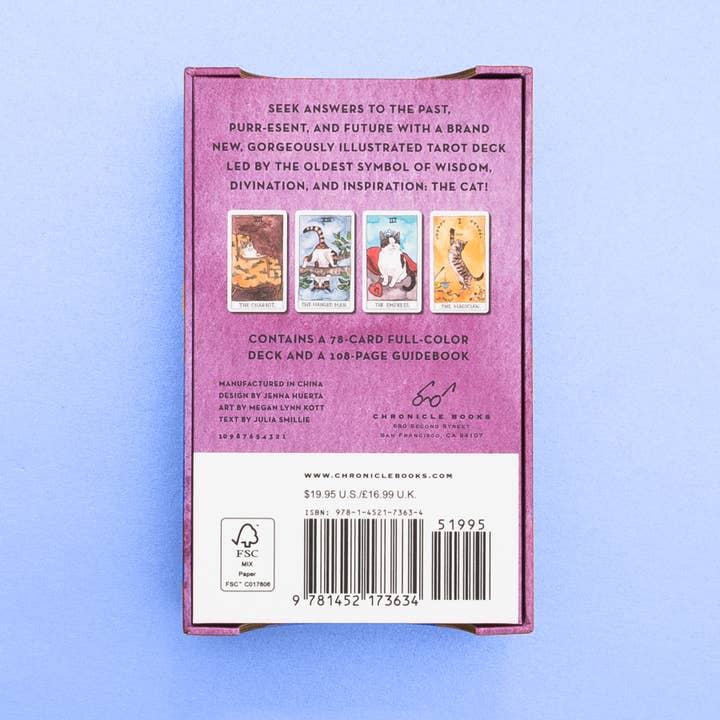 Chronicle Books - Wholesale Tarot Cards - Cat Tarot