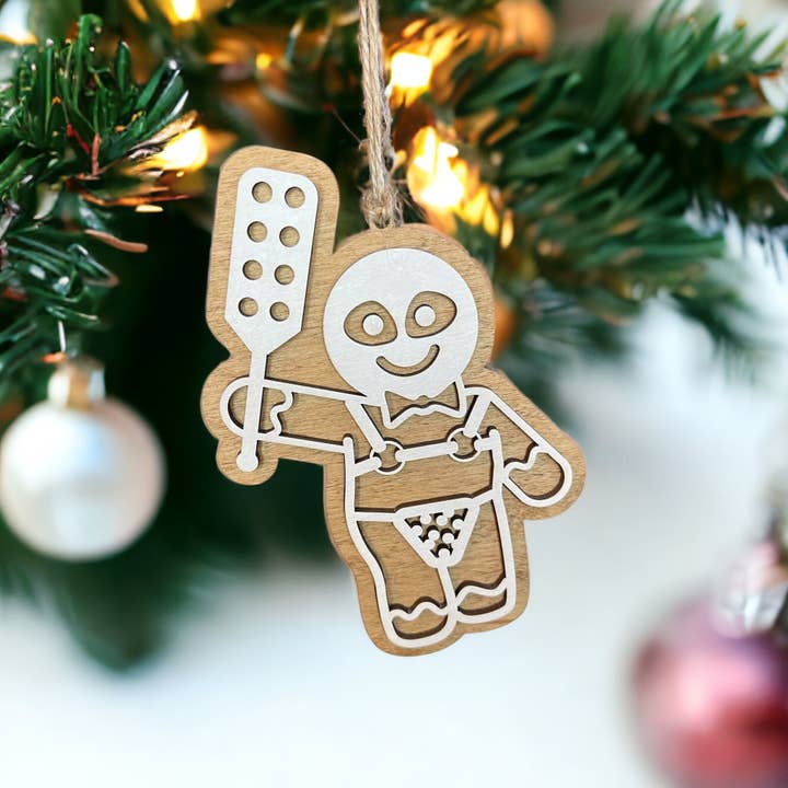 BUBBLEHEAD INK - Wholesale Ornament - BDSM Kinky Christmas Ornament | Naughty Christmas Gift for Adults