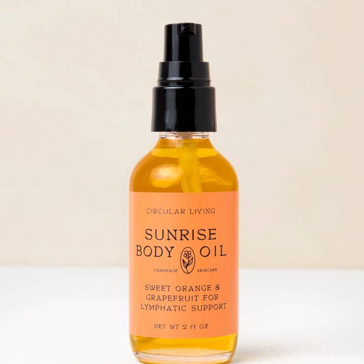 Circular Living - Wholesale Bath/Body Oil - Sunrise Body Oil, Sweet Orange & Grapefruit