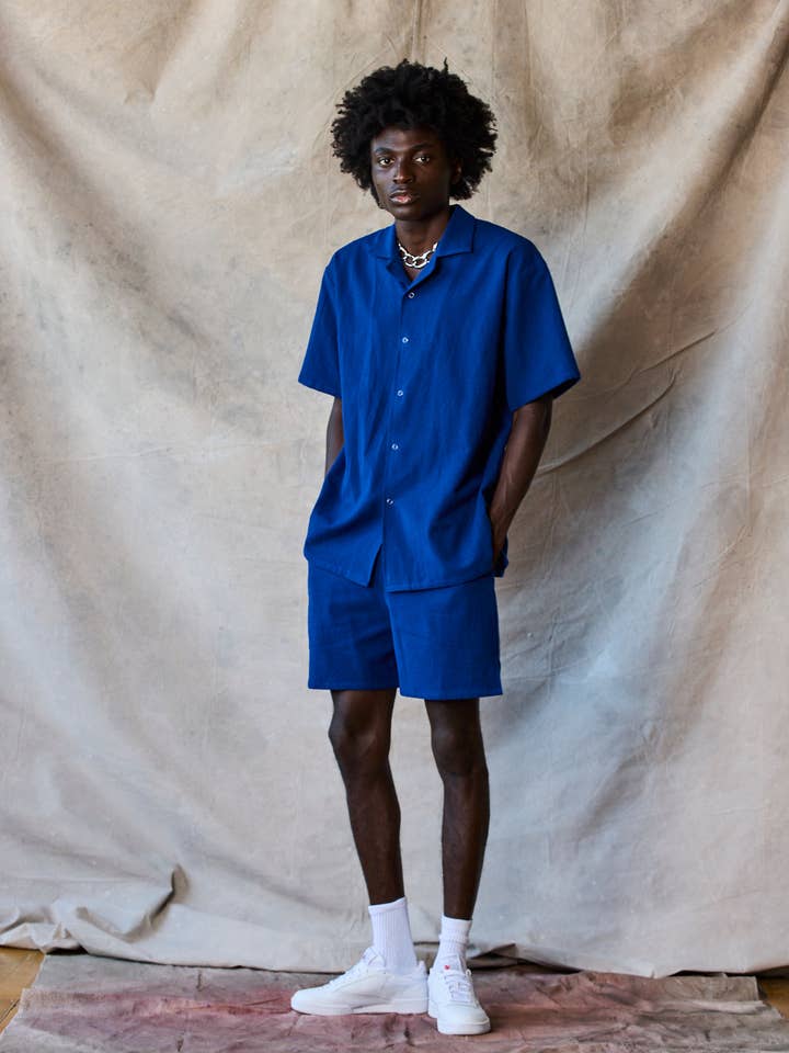 Recht Kort - Marineblauw voor wholesale door Devlyn van Loon