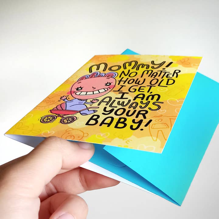 Chika Ando Illustration - Wholesale Mother's Day Card - Mother's Day Greeting Card - Always2