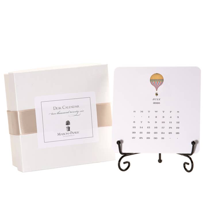 2026 Desk Calendar with Easel for wholesale by Shade Tree Greetings