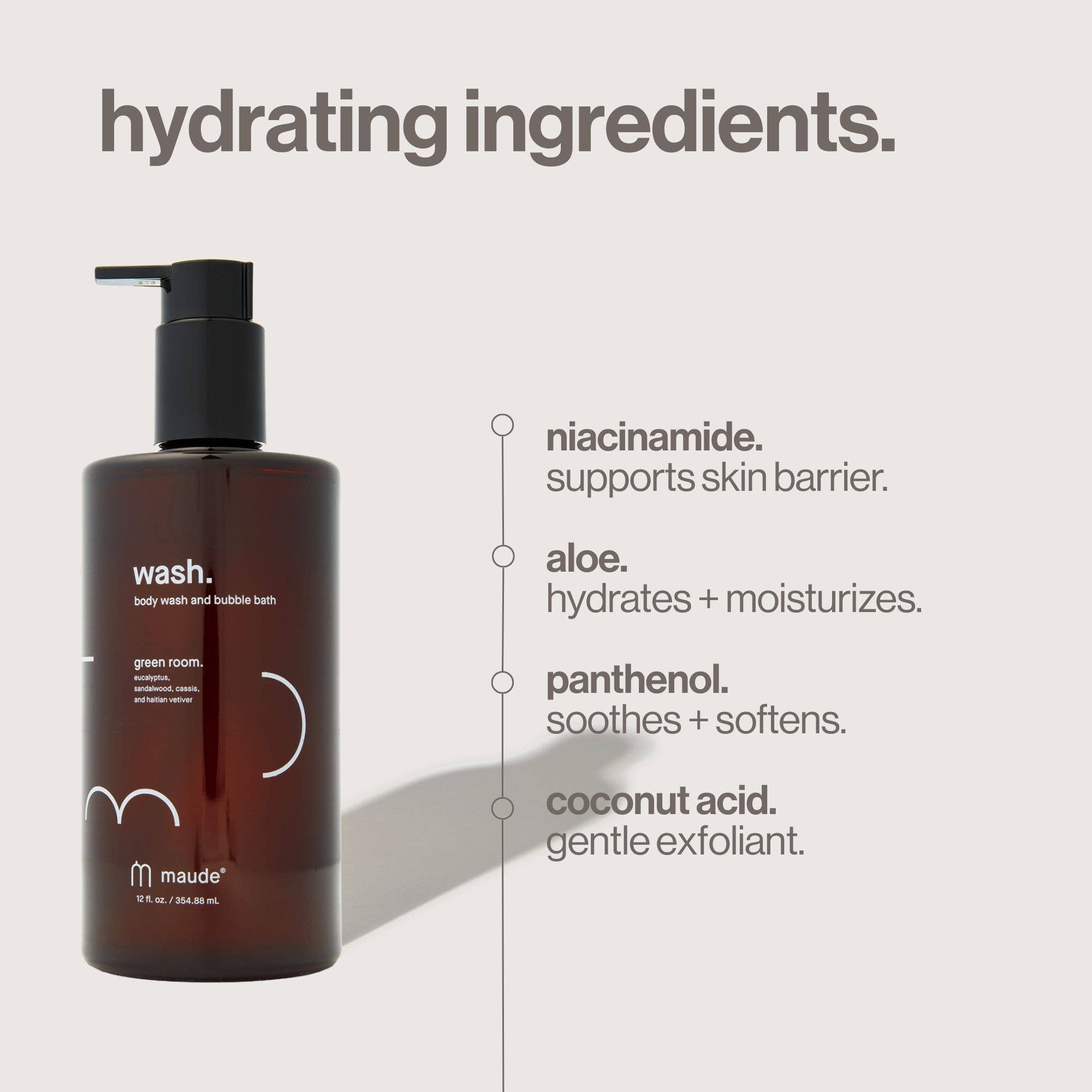 maude - Wholesale Body Wash/Shower Gel - wash, green room body wash and bubble bath2