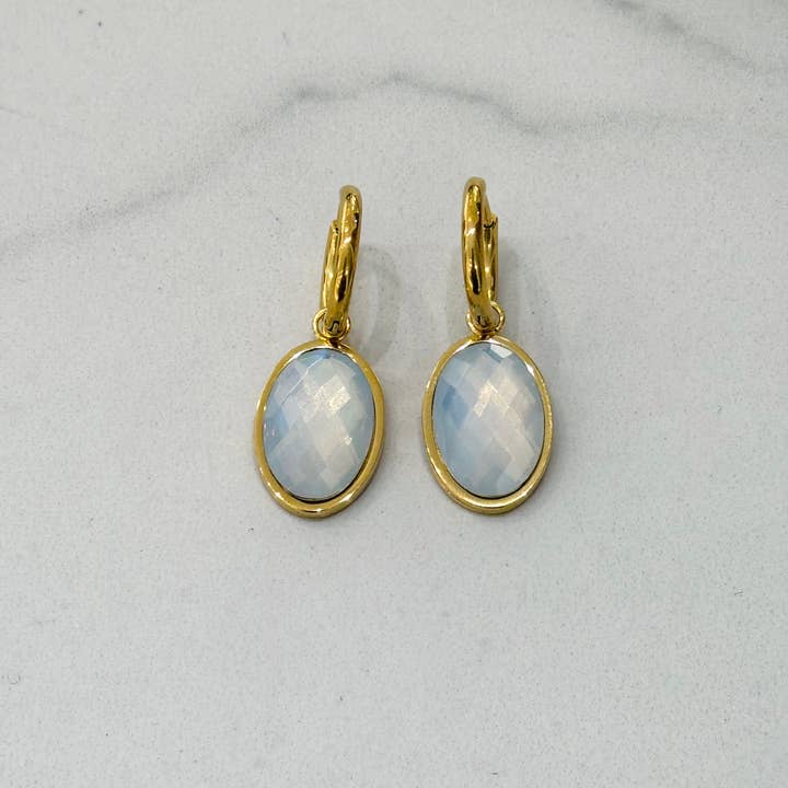 Cassette Barcelona - Wholesale Dangle Earrings - Lea Hoop Earrings 2