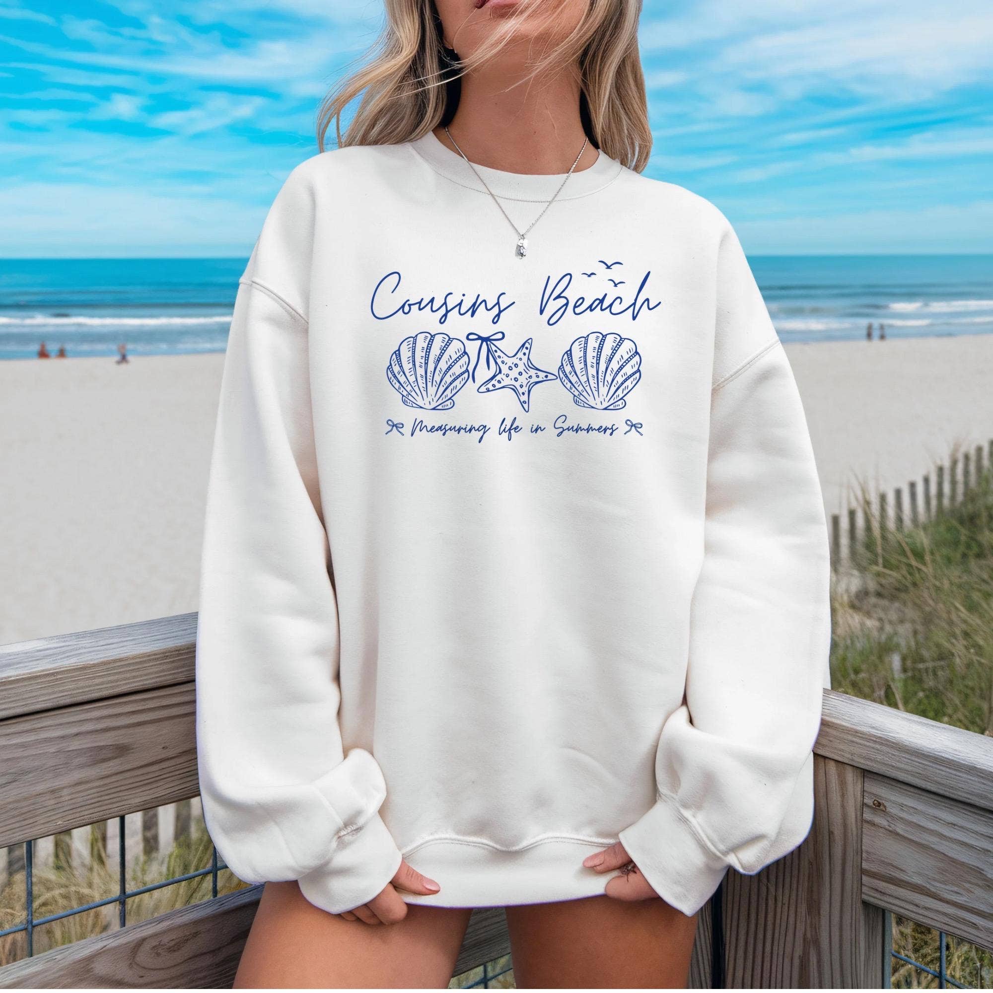 NVC Ecommerce LLC - Wholesale T-Shirt (Graphic) - Women's - Cousins Beach Shirt, The Summer I Turned Pretty Sweatshirt
