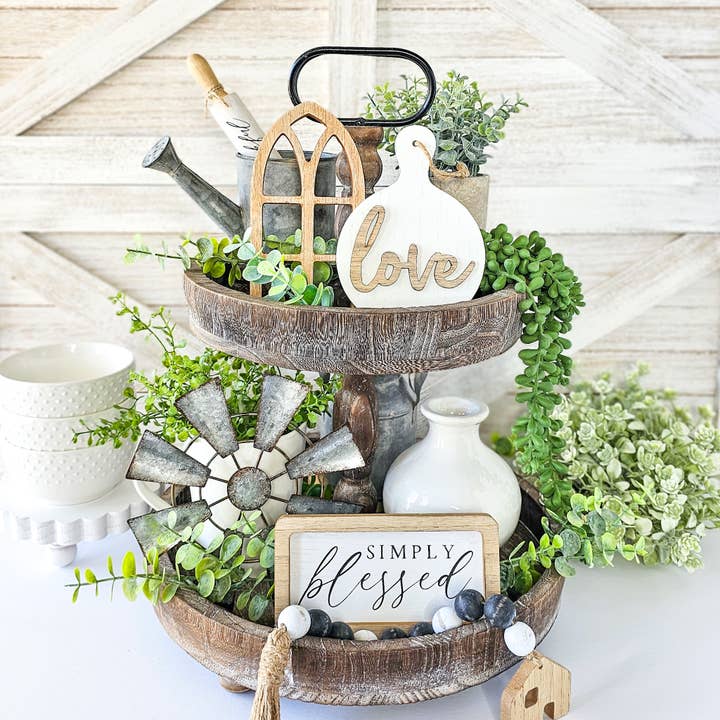 Simply Blessed Farmhouse Tiered Tray Décor Bundle and other Purchase wholesale bundle bean. Free returns & net 60 terms on Faire trending on Faire.