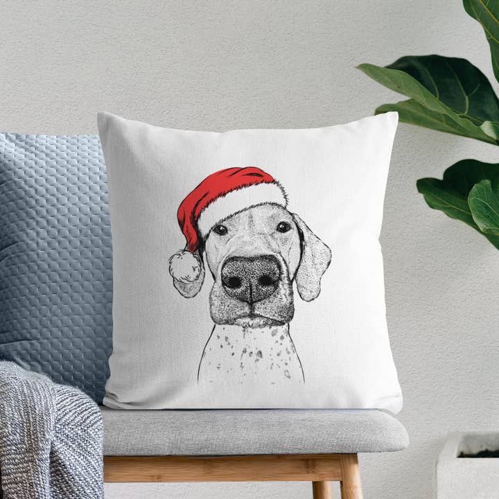 Inkopious - Wholesale Throw Pillow Cover - Leroy the German Shorthaired Pointer - Throw Pillow Cover4