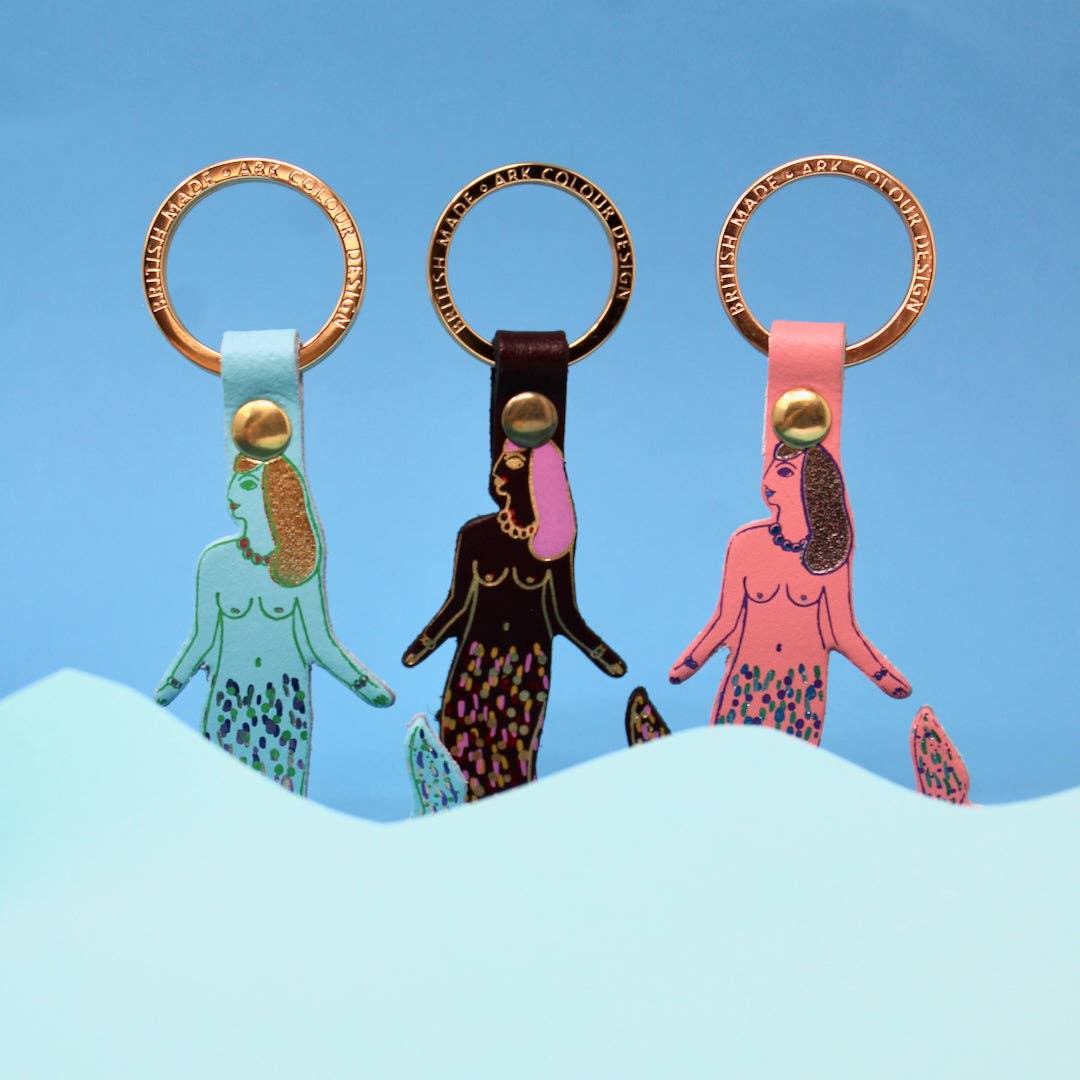 Ark Colour Design – Porta-chaves - Mulher por atacado – Chaveiro de sereia4