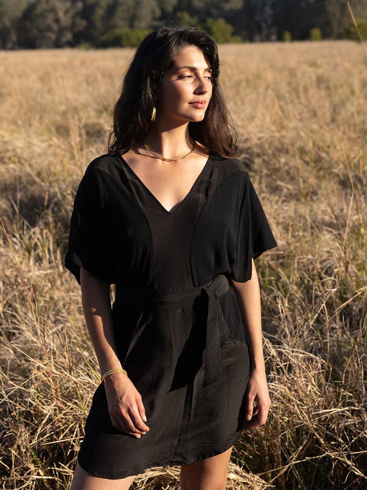 IDIS – Vestido - Mulher por atacado – Vestido Hayley de seda6