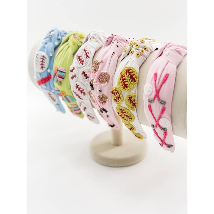 Bash - Wholesale Fashion Headband - Women's - Beaded Headband, Soccer Headband, Hair Accessories