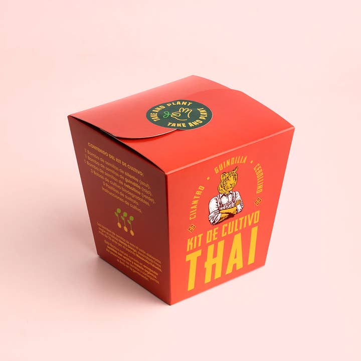 Resetea - Venta al por mayor Semillas de plantas - Kit Thai🌿: Cilantro, Guindilla y Cebollino