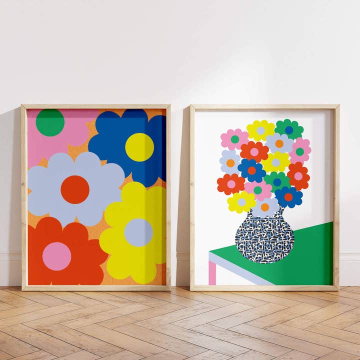 My Darlin' - Wholesale Art Print - Pop Fleurs • Oversized Pop Art Flowers Print1