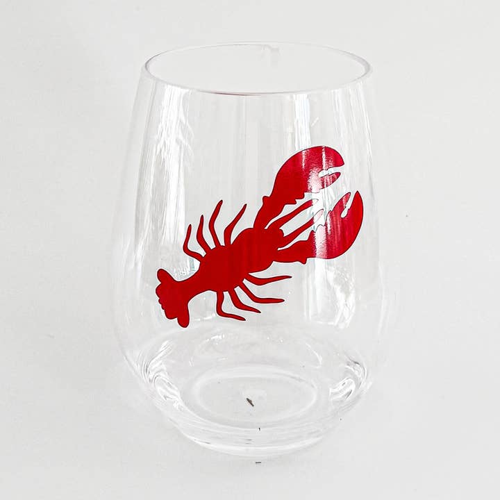 Everything Labeled- Decorative drinkware for every ocassion – Engroshandel Vinglas – Hummerstammeløs akrylvinglas | Kyst0