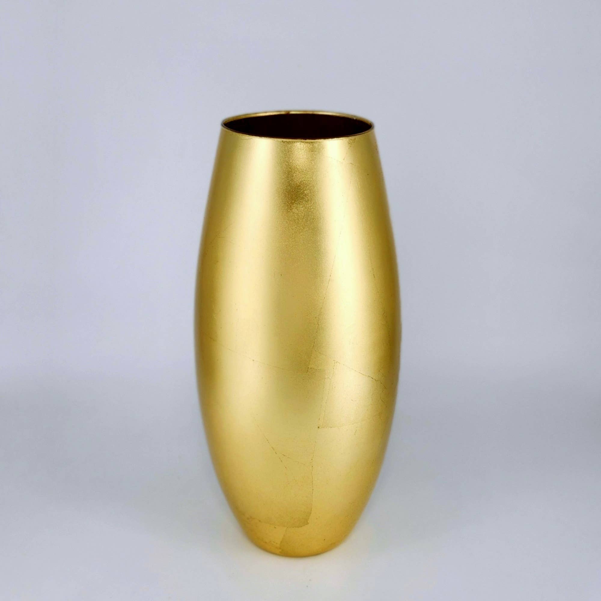 RED POMEGRANATE COLLECTION - Wholesale Vase - AMARYLLIS Solid Gold Gilded Flower Vase11