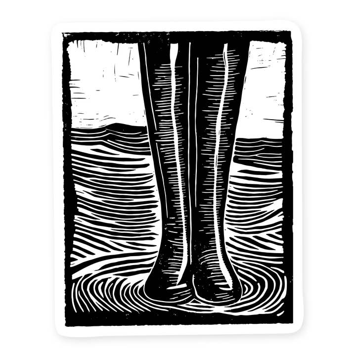 Pegatina de vinilo Boots in the Sound para venta al por mayor de Our Wild Puget Sound