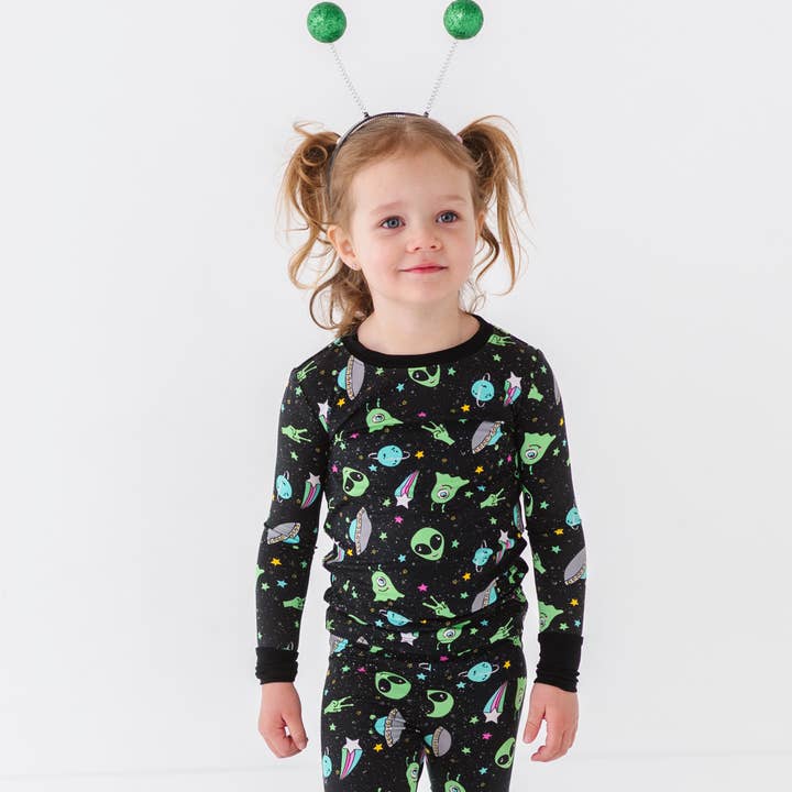Cosmic Cutie Kids Pajamas for wholesale by Kiki + Lulu