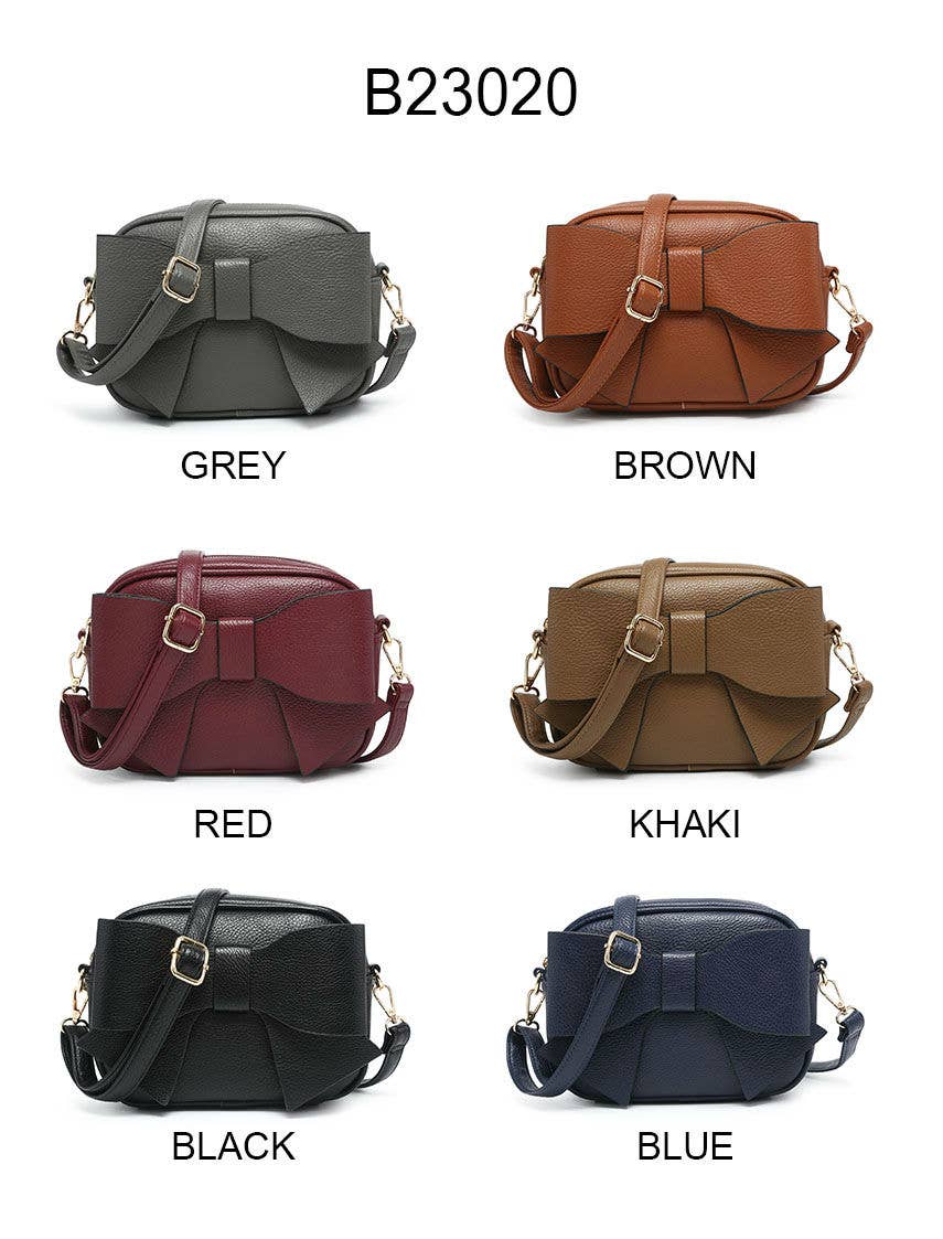 Papaya Fashion Ltd - Wholesale Crossbodytas - Dames - B23020- Schoudertas met grote strik aan de voorkant19