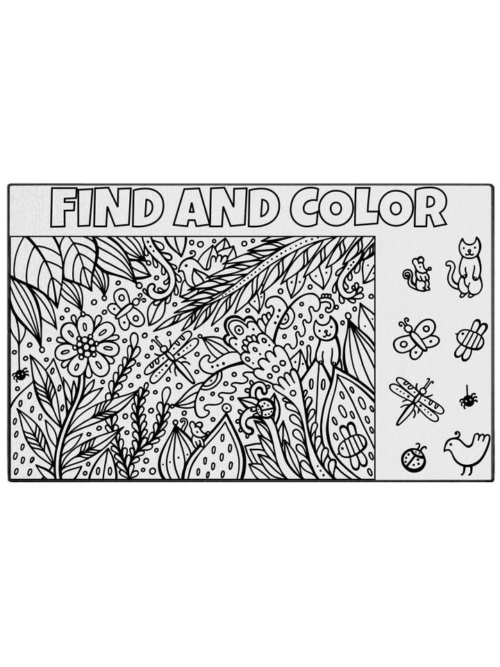 Find og farvelæg haven for engroshandel hos Coloring Rugs
