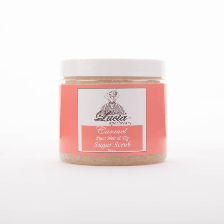 Carmel Sugar Scrub for wholesale by Lucia Apothecary, LLC