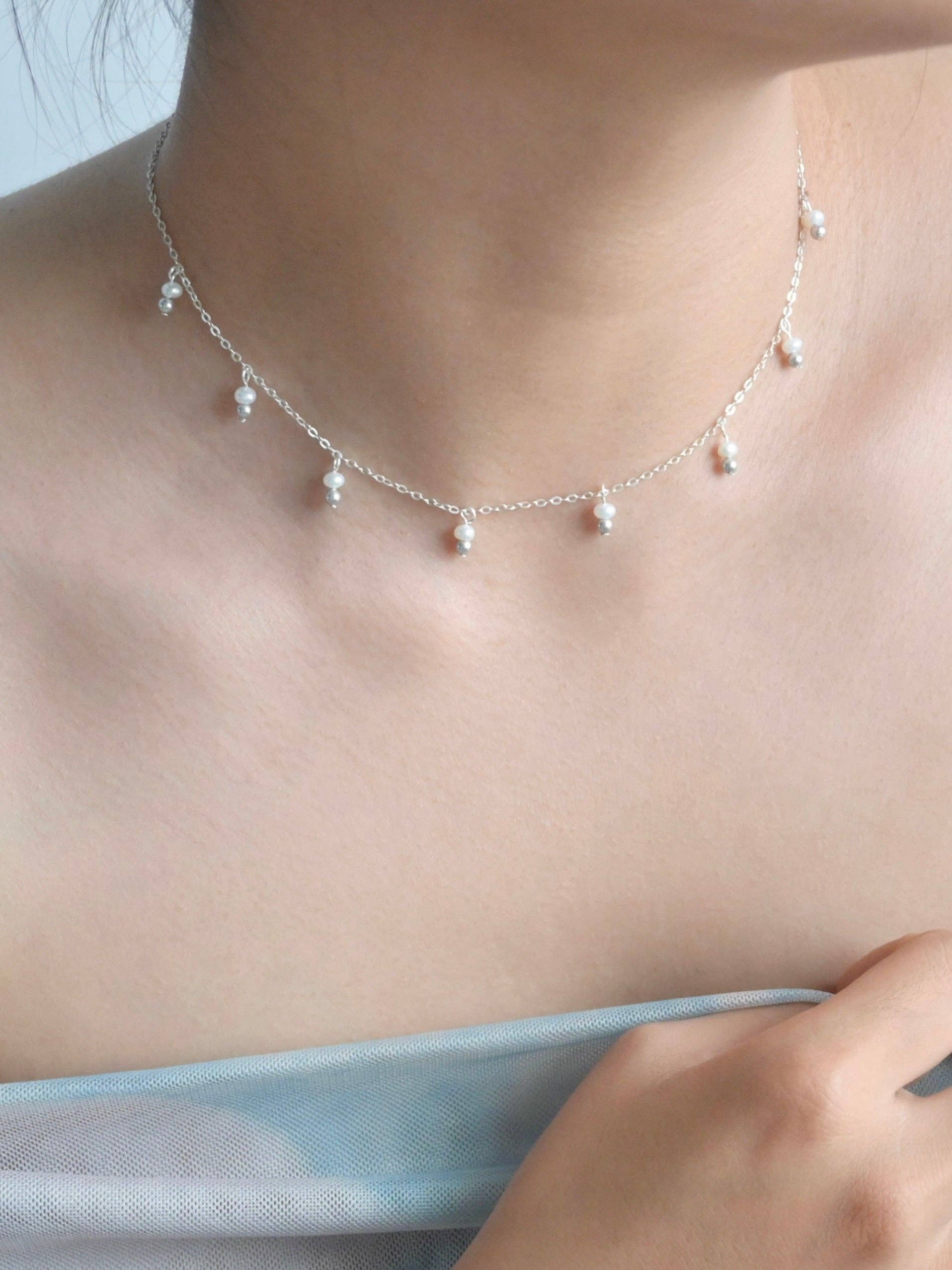 ZEN&CO Studio - Wholesale Choker/Collar - Rachel´s Pearl Choker1