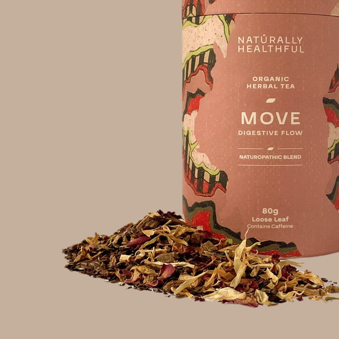 Naturally Healthful - Wholesale Health/Detox Tea - Move digestive flow tea - 32 serves1