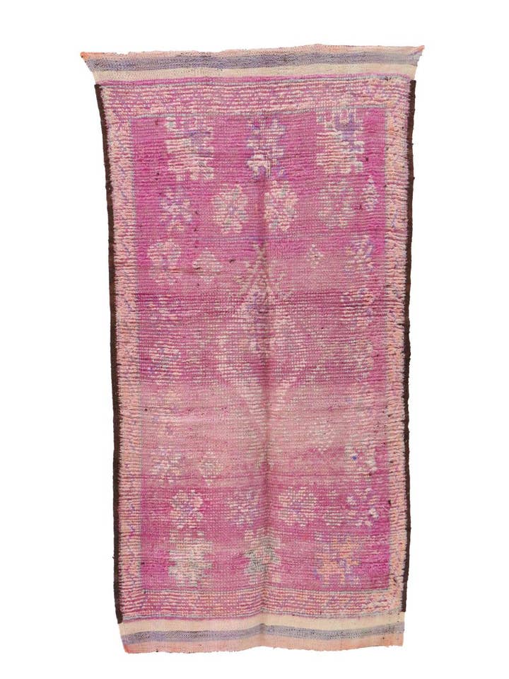 Vintage Ait Bou Sbaa 253.00 cm x 130.00 cm for wholesale by Coolest Moroccan Rugs