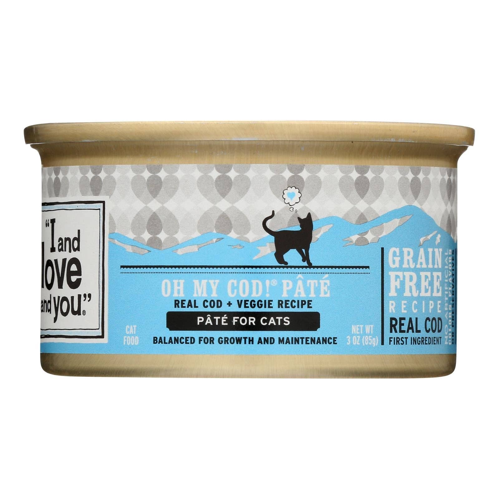 Everyday Supply Co - Wholesale Pet Food - Cat - I And Love And You Oh My Cod - Recipe - Case Of 24 - 3 Oz.0