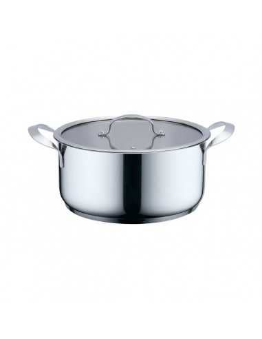 Haeger - Wholesale Saucepan - HAEGER Stainless Steel Cooking Pot 24H - Diameter 24 cm, Stainless Steel0