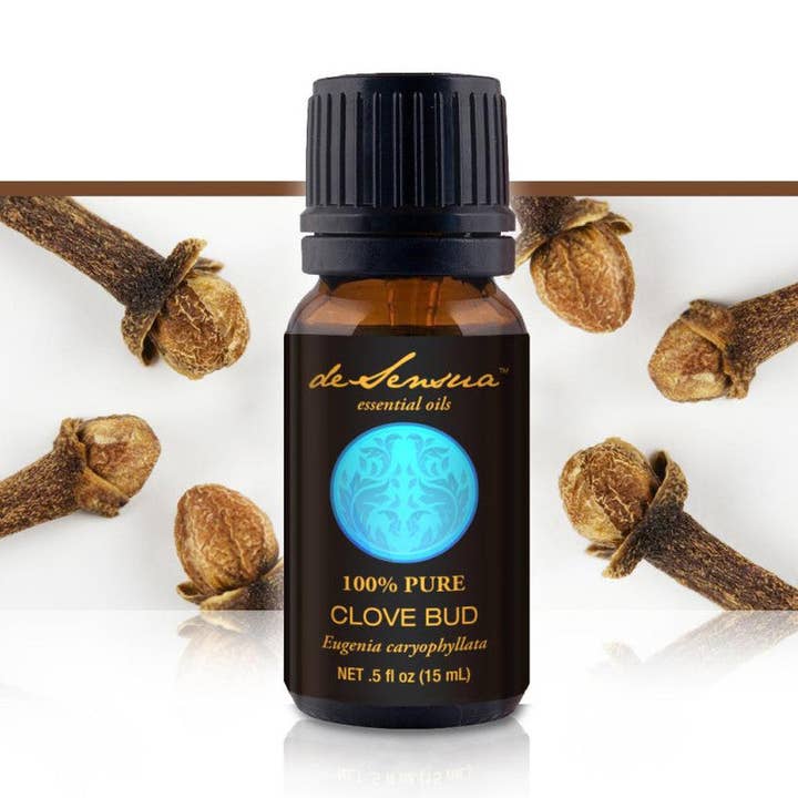 CLOVE ESSENTIAL OIL - of 100% Proven Purity - Most Popular for Toothache and Headaches for wholesale by deSensua Oils