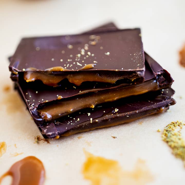 Wildwood Chocolate - Wholesale Chocolate Bar - Fennel Pollen Caramel3