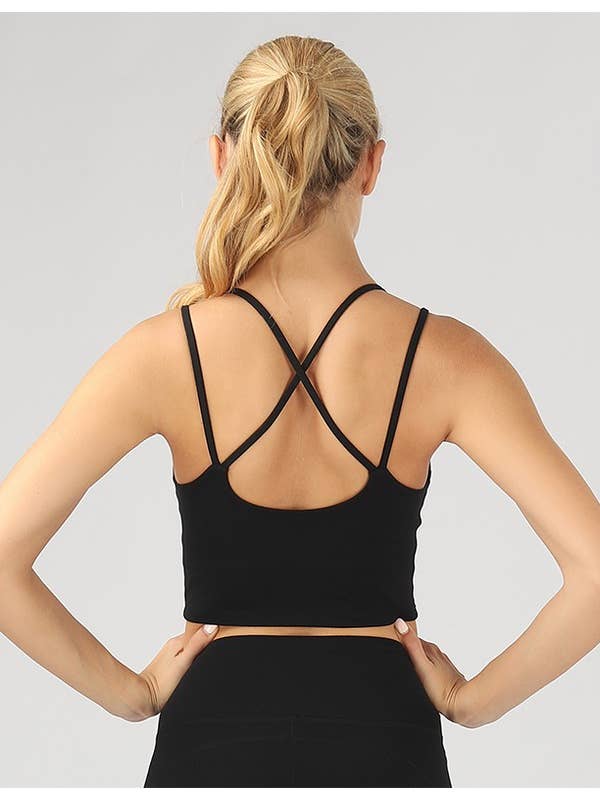 otos active - Wholesale Athletic Top - Women's - Split Shoulder Strap Crop Top4