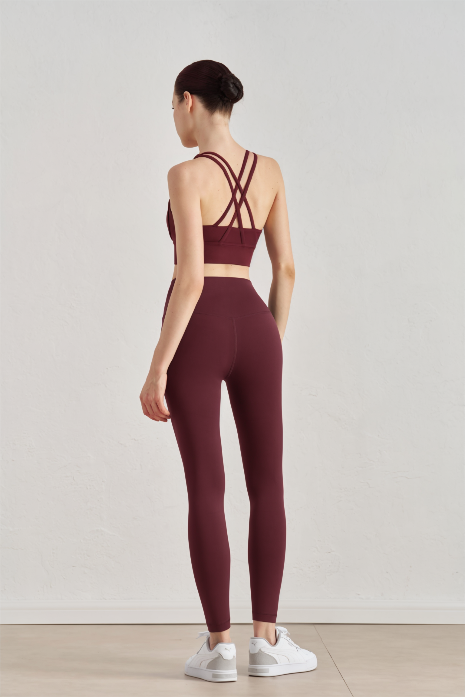 91thelabel - Wholesale Activewear Set - Women's - Isabella Strappy Back Sports Bra & Legging Activewear Set 17